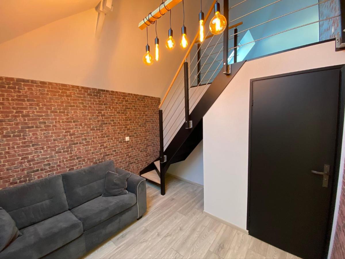 Logements équipés à Onnaing avec espace Balneo en OPTION proche Toyota, autoroute et Valenciennes Exterior foto