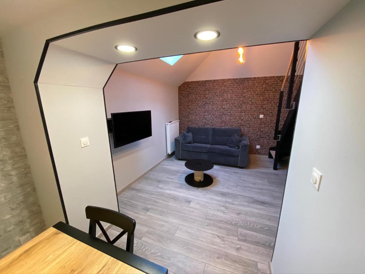 Logements équipés à Onnaing avec espace Balneo en OPTION proche Toyota, autoroute et Valenciennes Exterior foto