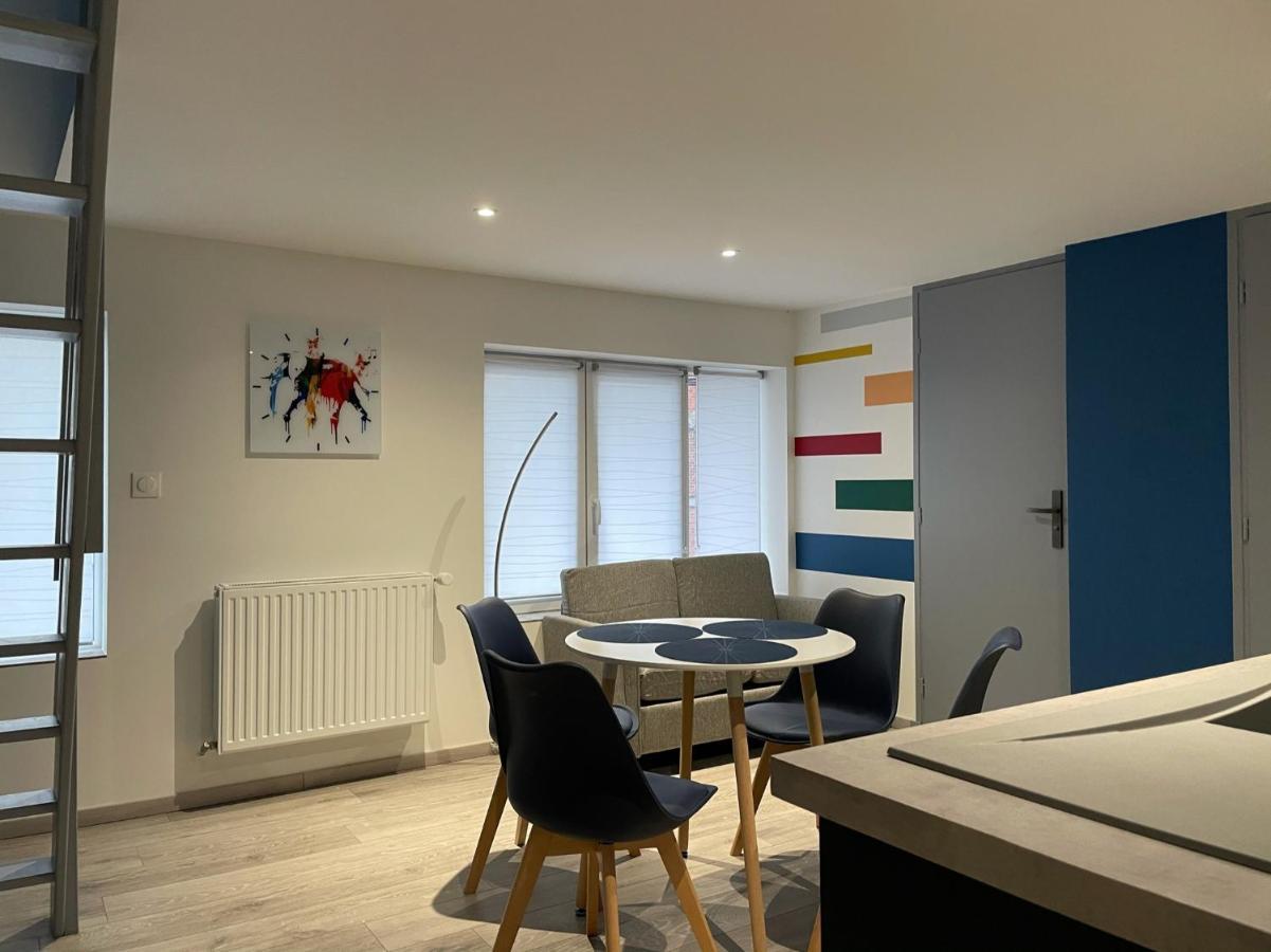 Logements équipés à Onnaing avec espace Balneo en OPTION proche Toyota, autoroute et Valenciennes Exterior foto