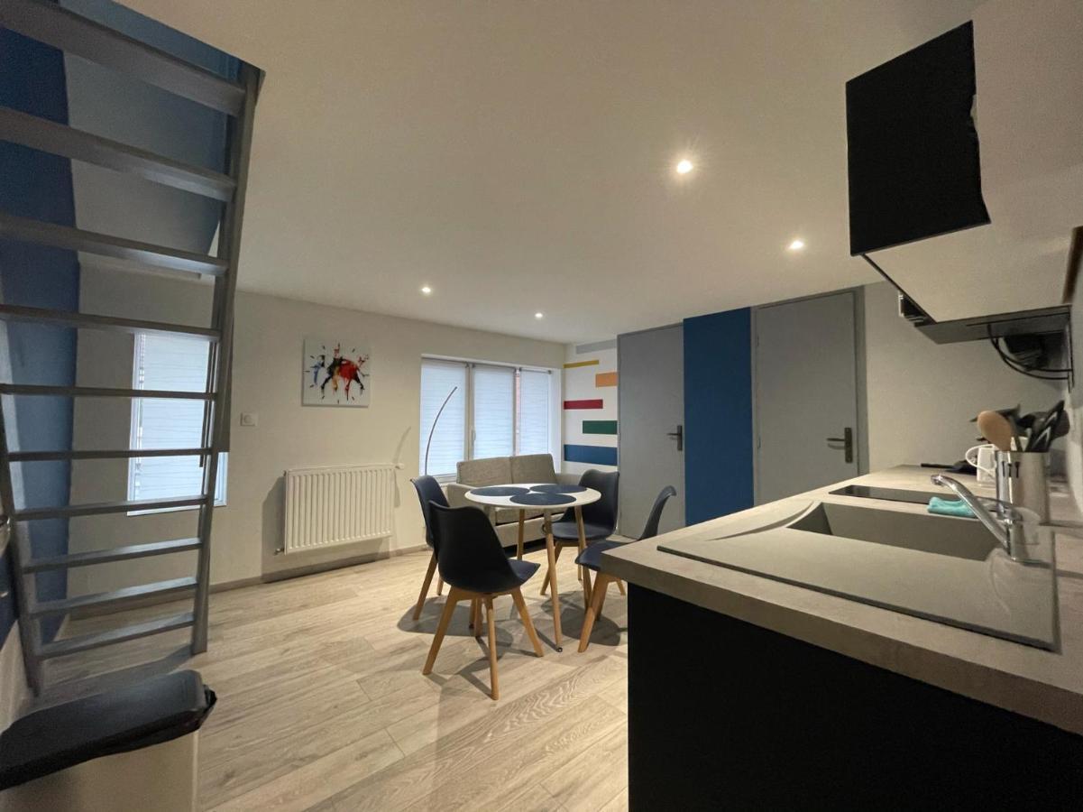 Logements équipés à Onnaing avec espace Balneo en OPTION proche Toyota, autoroute et Valenciennes Exterior foto